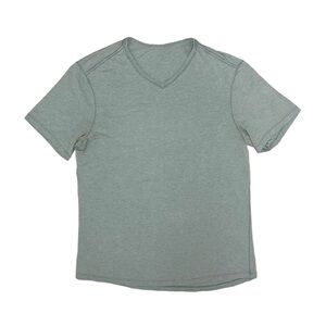 Lululemon Men’s 5 Year Basic V in Heathered Blue Size Medium